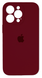 Накладка Silicone Case Camera Protection iPhone 13 Pro, (65) Marsala