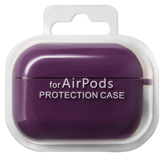 Silicone Case for AirPods Pro Hang Case Colorful, Black Currant (15)