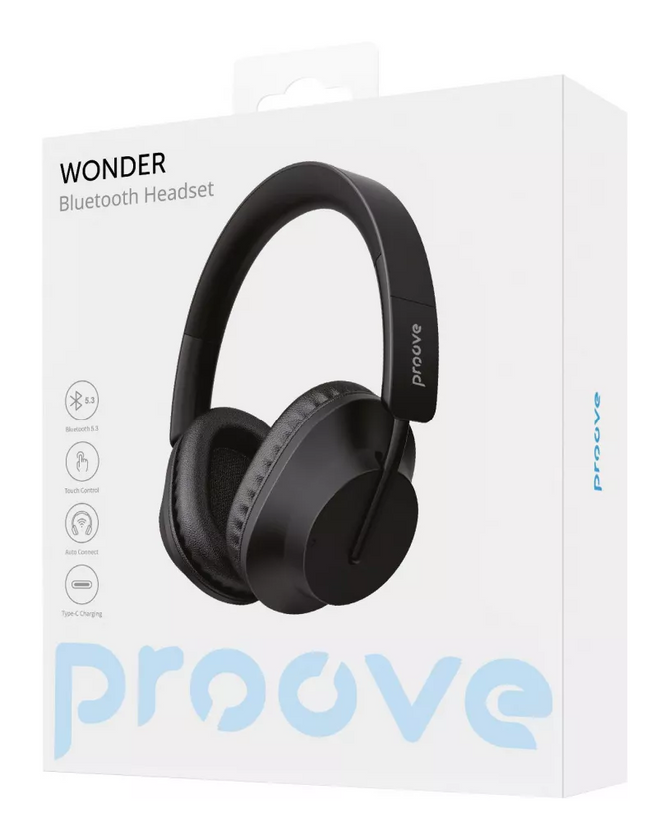 Бездротові навушники Proove Wonder, Black