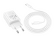 ЗП Hoco N62 Gentle PD30W (1USB-C) + кабель Type-C to Lightning, White