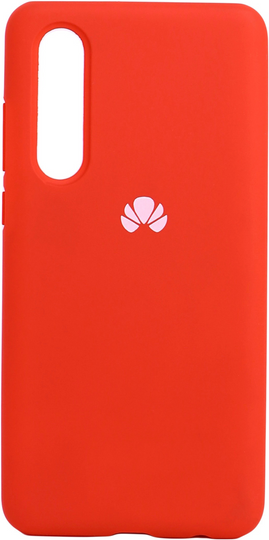 Накладка Silicone Cover Full Protective Huawei P30, Red