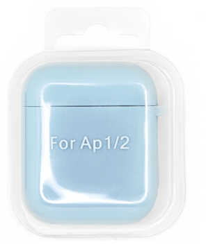 Silicone Case for AirPods 1/2 Hang Case Colorful, Lilac Cream (10)