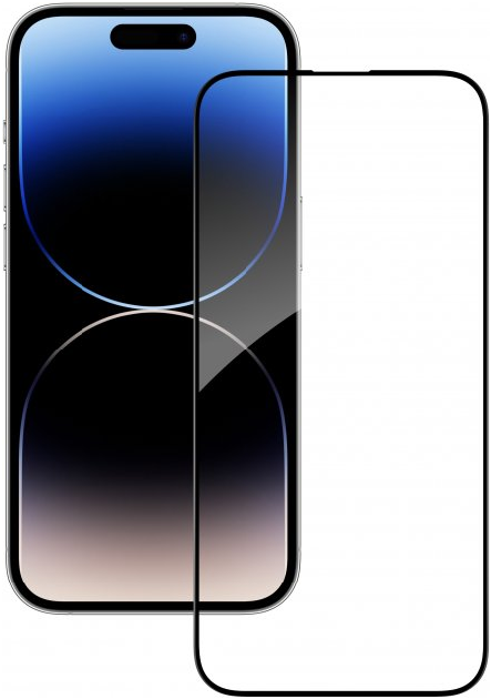 Захисне скло ACCLAB Full Glue Apple iPhone 14 Pro Max, Black