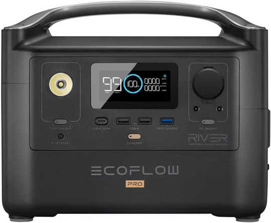 Зарядна станція EcoFlow RIVER Pro (720 Вт·г), (EFRIVER600PRO-EU)