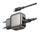 ЗП Borofone BAS51A Absolute (2USB-A) + Type-C, Black