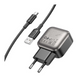 ЗП Borofone BAS51A Absolute (2USB-A) + Type-C, Black