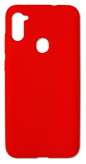Накладка GRAND Full Silicone Cover for Samsung A11 (A115), Red