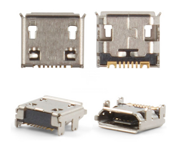 Конектор зарядки Samsung C3312,C3520,E2222,S3850, 7 pin, MicroUSB тип-B