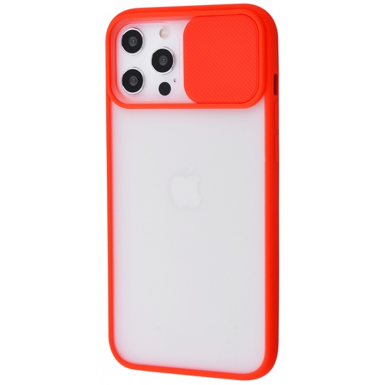 Накладка Camera Protect Matte Case (PC+TPU) iPhone 12 Pro Max, Red