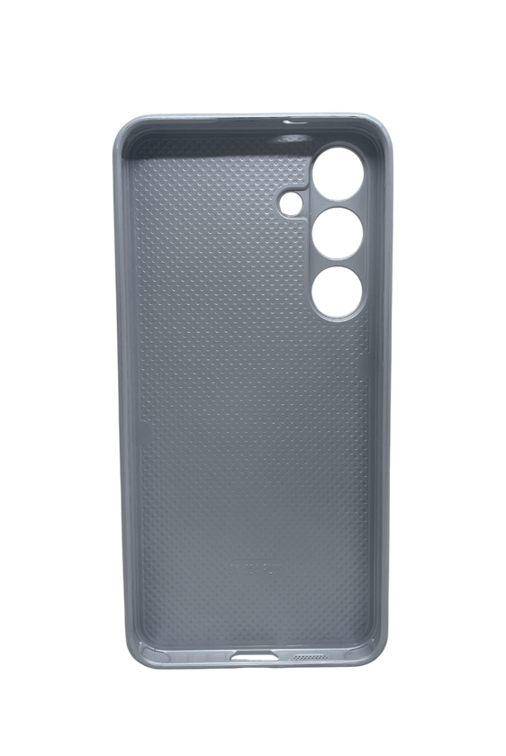 Накладка Chrome Matte Logo Samsung S24 Plus, White (1)