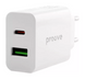 ЗП Proove Rapid 20W (Type-C + USB), White